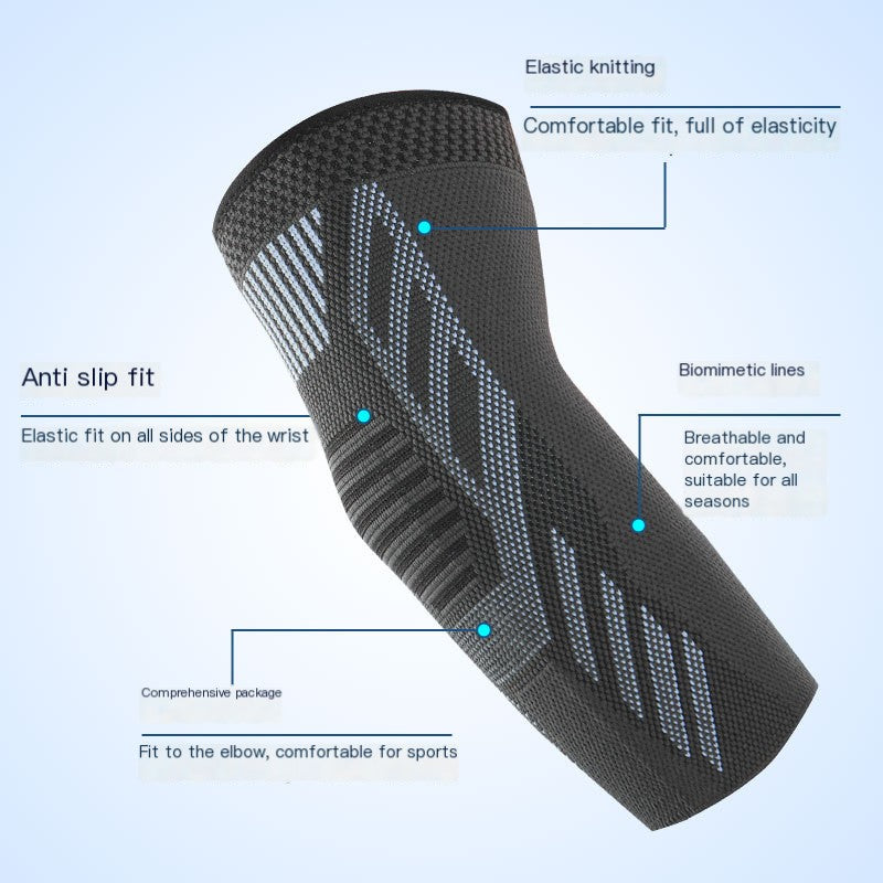Men's Outdoor Sports Breathable Compression Elbow Sleeve