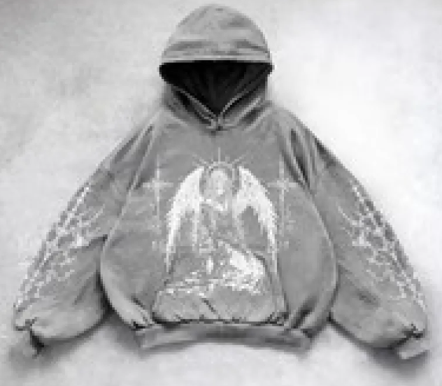Hooded Printed Hip Hop Y2G Streetwear Sweatshirt